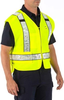 5.11 Tactical 5-Point Breakaway Hi-Vis Safety Vest 49022 -Tactical Clothing Shop 5.11 tactical 5 point breakaway hi vis safety vest 49022 49022 55503.1599173937