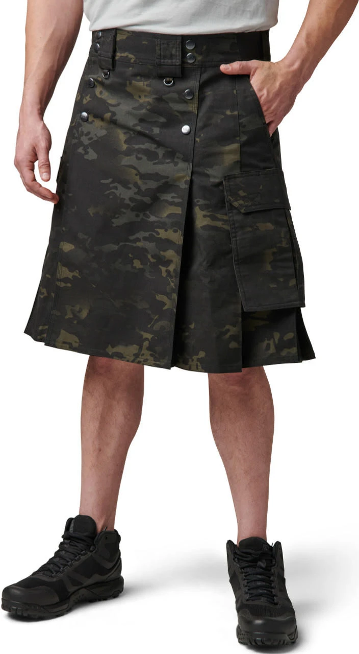 5.11 Tactical Men's Multicam Black Commando Kilt 73356MC 2 5.11 Tactical Men's Multicam Black Commando Kilt 73356MC - Image 2