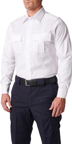 5.11 Tactical Men's NYPD Stryke Twill Long Sleeve Uniform Shirt 72541 -Tactical Clothing Shop 5.11 tactical mens nypd stryke twill long sleeve uniform shirt 72541 72541 43290.1669148149