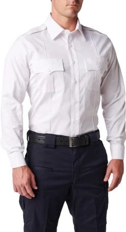 5.11 Tactical Men's NYPD Stryke Twill Long Sleeve Uniform Shirt 72541 -Tactical Clothing Shop 5.11 tactical mens nypd stryke twill long sleeve uniform shirt 72541 72541 73463.1669148143