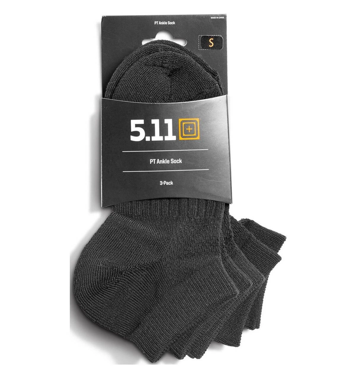 5.11 Tactical PT Ankle Sock 3-Pack 10035 2 5.11 Tactical PT Ankle Sock 3-Pack 10035 - Image 2