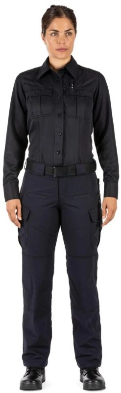 5.11 Tactical Women's Class A Fast-Tac Twill Long Sleeve Uniform Shirt 62396 -Tactical Clothing Shop 5.11 tactical womens class a fast tac twill long sleeve uniform shirt 62396 62396 41559.1669677650
