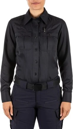 5.11 Tactical Women's Class A Fast-Tac Twill Long Sleeve Uniform Shirt 62396 -Tactical Clothing Shop 5.11 tactical womens class a fast tac twill long sleeve uniform shirt 62396 62396 60611.1669677623