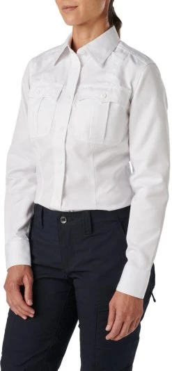 5.11 Tactical Women's Class A Fast-Tac Twill Long Sleeve Uniform Shirt 62396 -Tactical Clothing Shop 5.11 tactical womens class a fast tac twill long sleeve uniform shirt 62396 62396 94002.1669677359