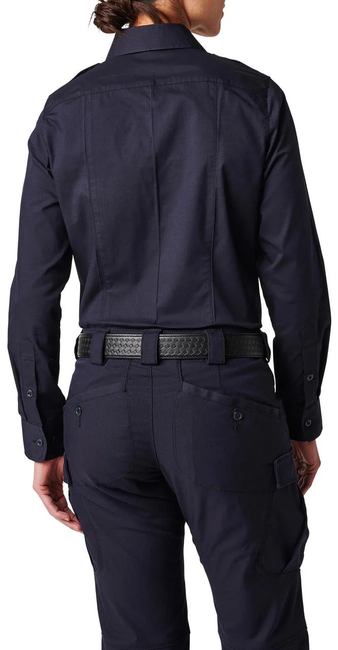 5.11 Tactical Women's NYPD Stryke RipStop Long Sleeve Uniform Shirt 62419 4 5.11 Tactical Women's NYPD Stryke RipStop Long Sleeve Uniform Shirt 62419 - Image 4