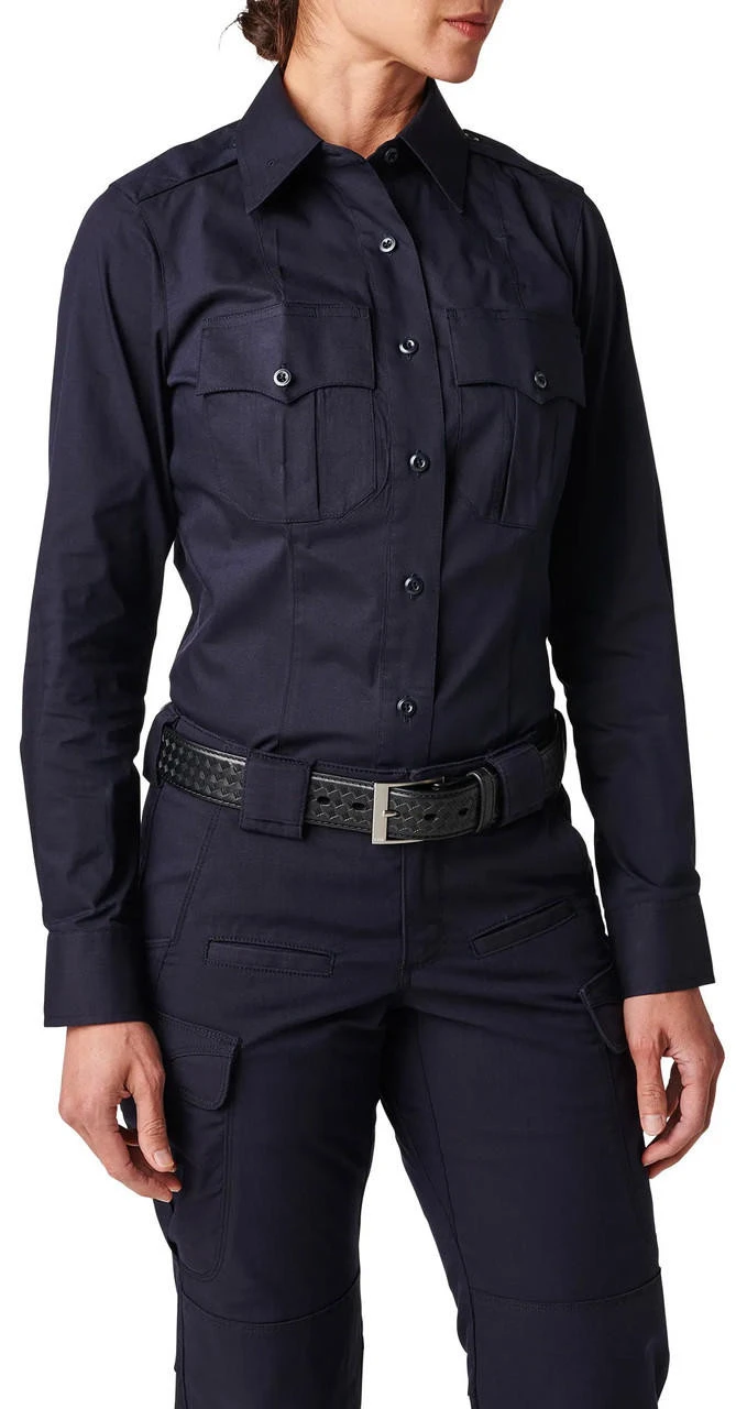 5.11 Tactical Women's NYPD Stryke RipStop Long Sleeve Uniform Shirt 62419 1 5.11 Tactical Women's NYPD Stryke RipStop Long Sleeve Uniform Shirt 62419