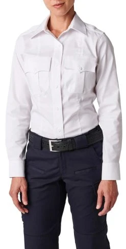 5.11 Tactical Women's NYPD Stryke Twill Long Sleeve Uniform Shirt 62418 -Tactical Clothing Shop 5.11 tactical womens nypd stryke twill long sleeve uniform shirt 62418 62418 09041.1669142241