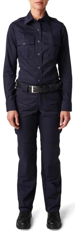 5.11 Tactical Women's NYPD Stryke Twill Long Sleeve Uniform Shirt 62418 -Tactical Clothing Shop 5.11 tactical womens nypd stryke twill long sleeve uniform shirt 62418 62418 24733.1669142225