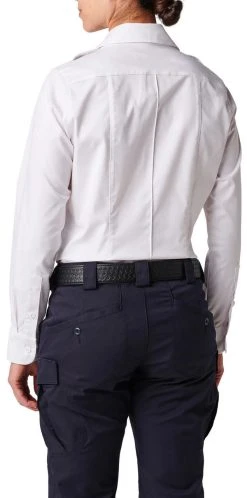 5.11 Tactical Women's NYPD Stryke Twill Long Sleeve Uniform Shirt 62418 -Tactical Clothing Shop 5.11 tactical womens nypd stryke twill long sleeve uniform shirt 62418 62418 81385.1669142232