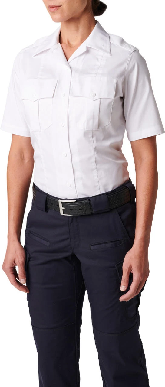 5.11 Tactical Women's NYPD Stryke Twill Short Sleeve Uniform Shirt 61334 3 5.11 Tactical Women's NYPD Stryke Twill Short Sleeve Uniform Shirt 61334 - Image 3