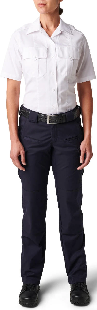 5.11 Tactical Women's NYPD Stryke Twill Short Sleeve Uniform Shirt 61334 4 5.11 Tactical Women's NYPD Stryke Twill Short Sleeve Uniform Shirt 61334 - Image 4