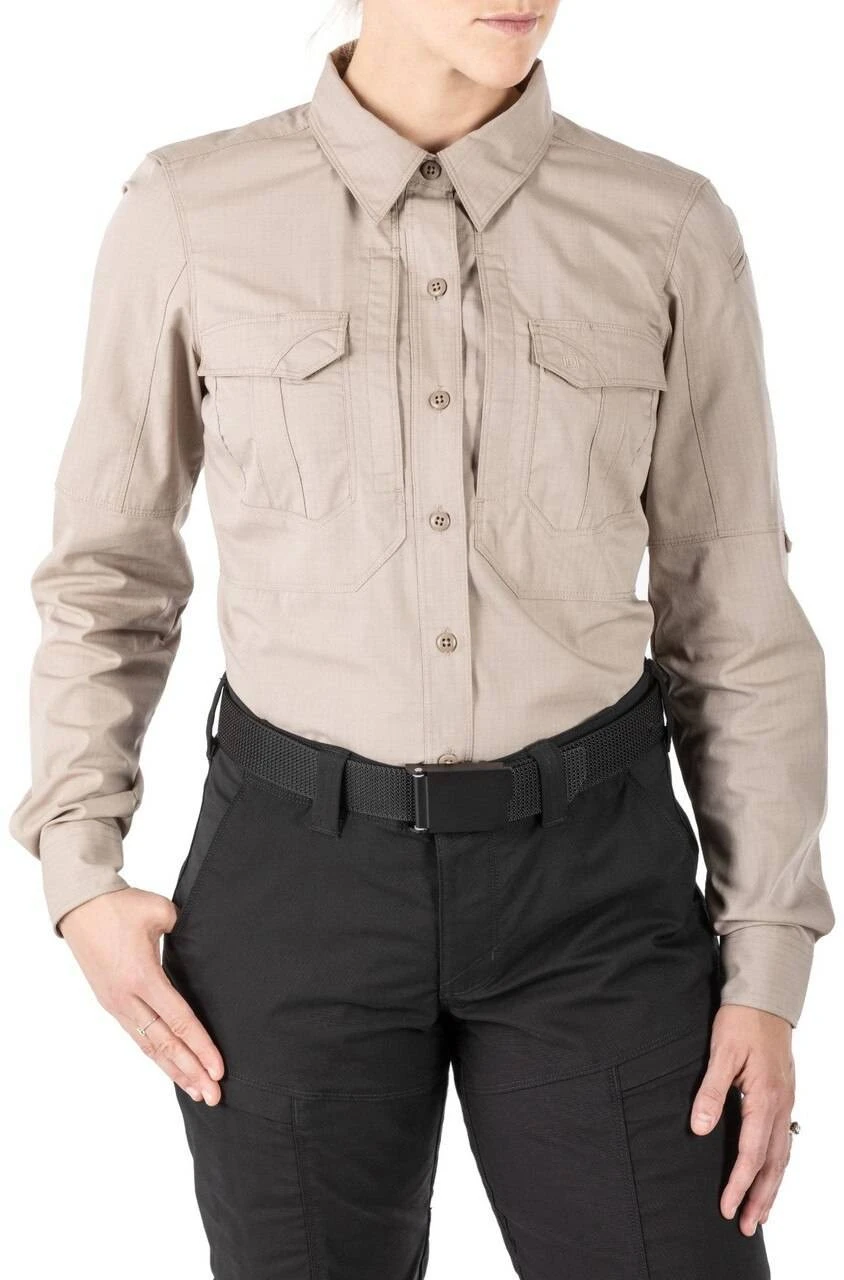5.11 Tactical Women's Stryke Long Sleeve Shirt 62404 5 5.11 Tactical Women's Stryke Long Sleeve Shirt 62404 - Image 5