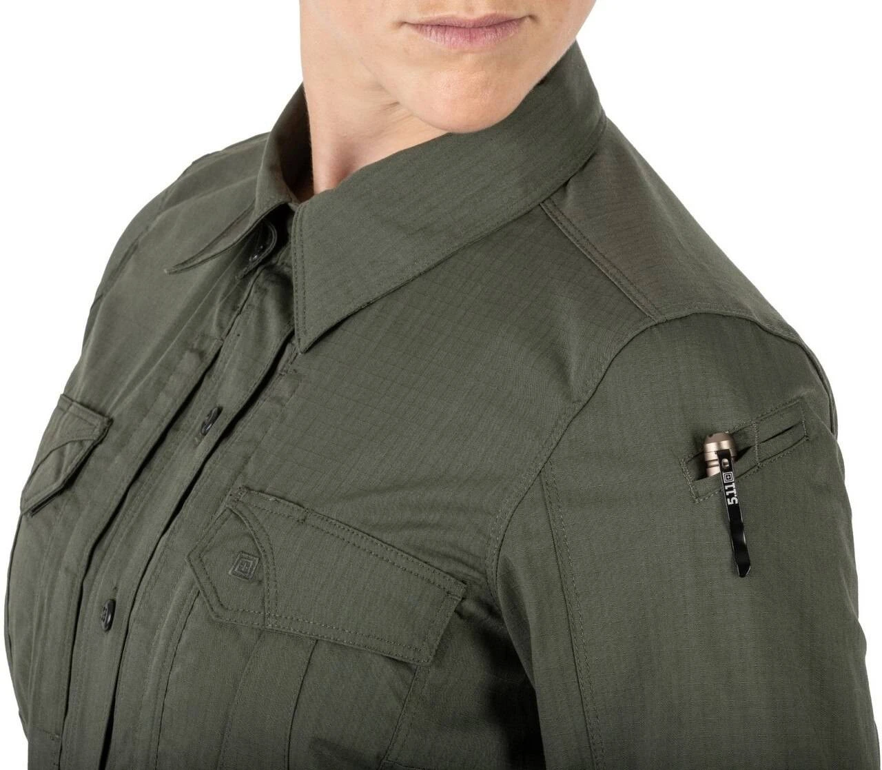 5.11 Tactical Women's Stryke Long Sleeve Shirt 62404 14 5.11 Tactical Women's Stryke Long Sleeve Shirt 62404 - Image 14