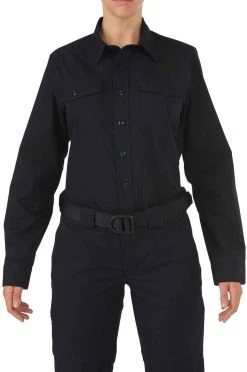 5.11 Tactical Women's Stryke PDU Class A Long Sleeve Shirt 62008 -Tactical Clothing Shop 5.11 tactical womens stryke pdu class a long sleeve shirt 62008 62008 54768.1599194047