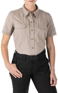 5.11 Tactical Women's Stryke Short Sleeve Shirt 61325 -Tactical Clothing Shop 5.11 tactical womens stryke short sleeve shirt 61325 61325 31417.1601498815