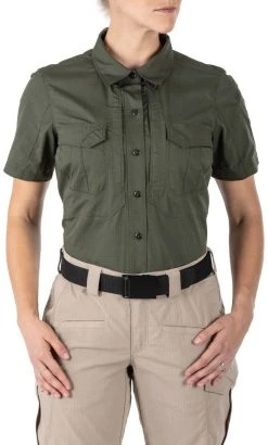5.11 Tactical Women's Stryke Short Sleeve Shirt 61325 -Tactical Clothing Shop 5.11 tactical womens stryke short sleeve shirt 61325 61325 37359.1601484102