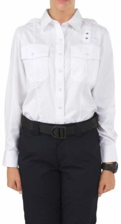 5.11 Tactical Women's Twill PDU Class A Long Sleeve Shirt 62064 -Tactical Clothing Shop 5.11 tactical womens twill pdu class a long sleeve shirt 62064 62064 43048.1603744003