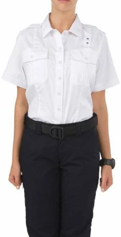 5.11 Tactical Women's Twill PDU Class A Short Sleeve Shirt 61158 -Tactical Clothing Shop 5.11 tactical womens twill pdu class a short sleeve shirt 61158 61158 73101.1603742323