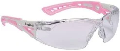Bolle Rush+ Small Safety Glasses With Clear PC ASAF Platinum Lenses