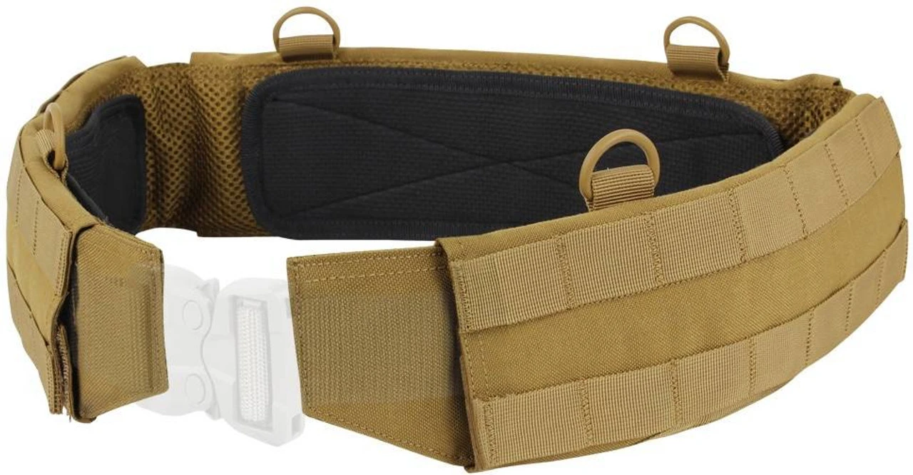 Condor MOLLE D-Ring Slim Harness Battle Belt 121160 3 Condor MOLLE D-Ring Slim Harness Battle Belt 121160 - Image 3