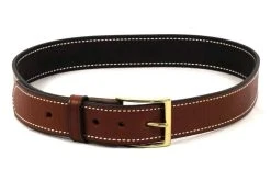 DeSantis Gunhide 1 1/2" Plain Lined Leather Belt