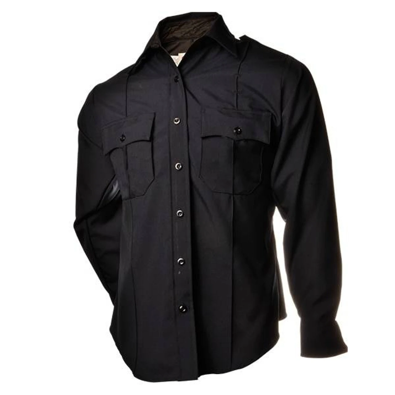 Elbeco Distinction L/S Plain Pocket Men's Shirt 1 Elbeco Distinction L/S Plain Pocket Men's Shirt