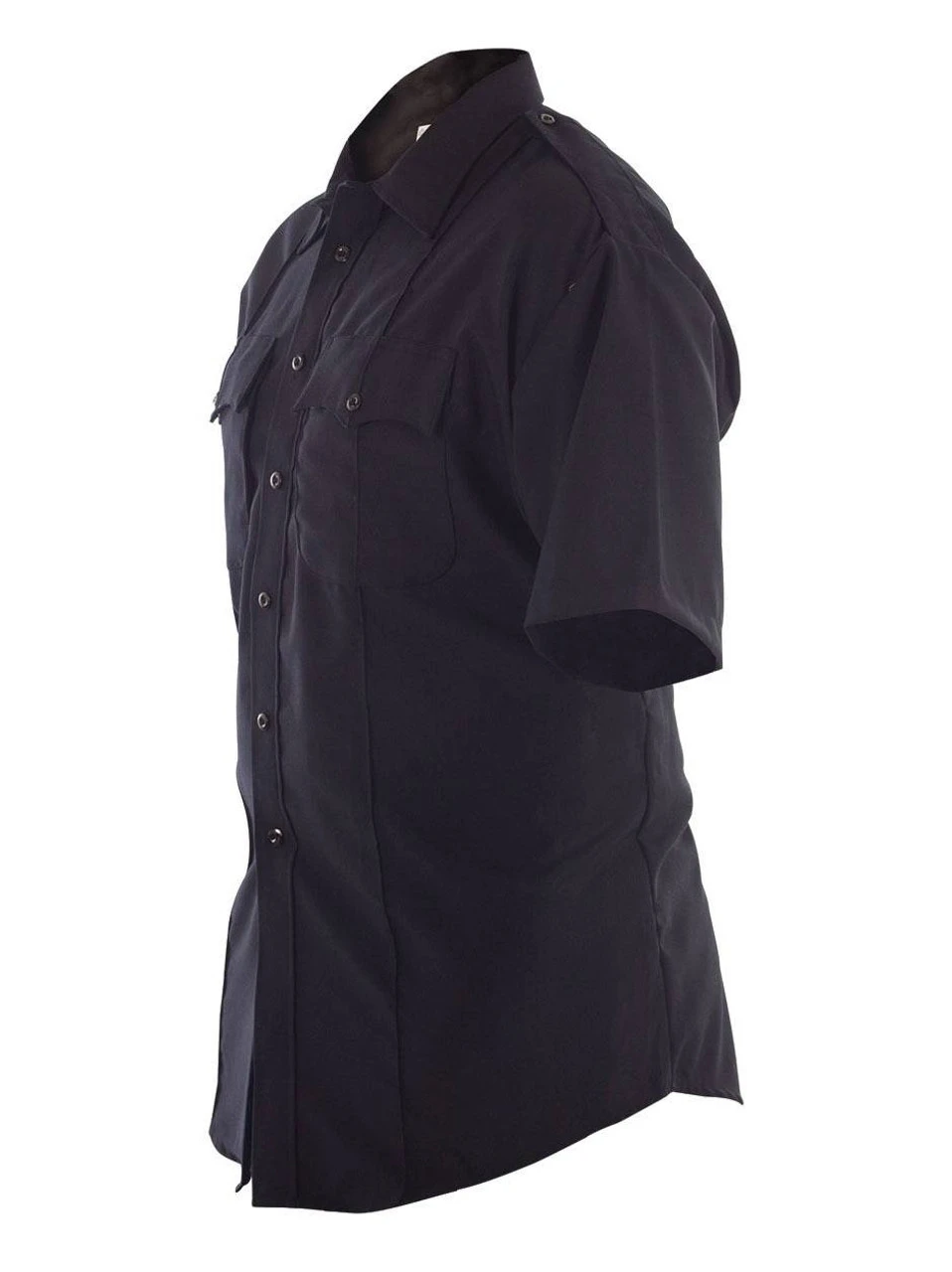 Elbeco Distinction Plain Pocket S/S Shirt For Men 3 Elbeco Distinction Plain Pocket S/S Shirt For Men - Image 3