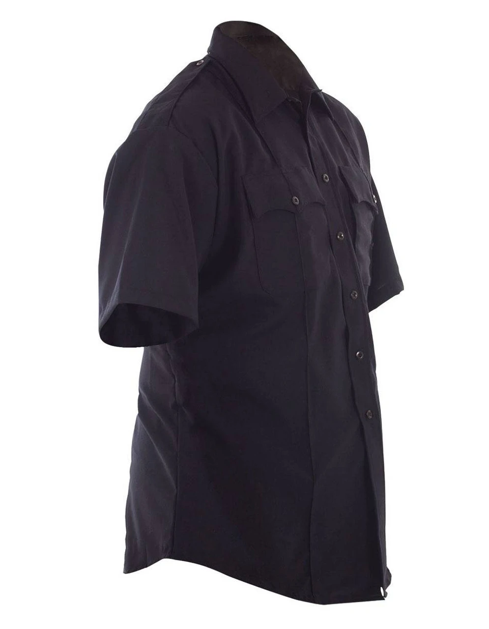 Elbeco Distinction Plain Pocket S/S Shirt For Men 4 Elbeco Distinction Plain Pocket S/S Shirt For Men - Image 4