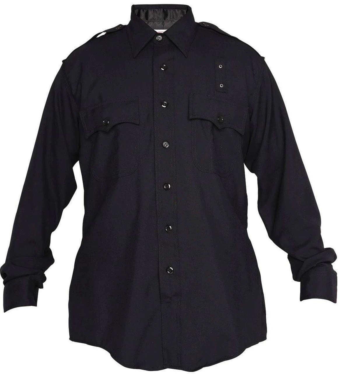 Elbeco LAPD 100% Wool L/S Men's Heavy Weight Shirt 1 Elbeco LAPD 100% Wool L/S Men's Heavy Weight Shirt