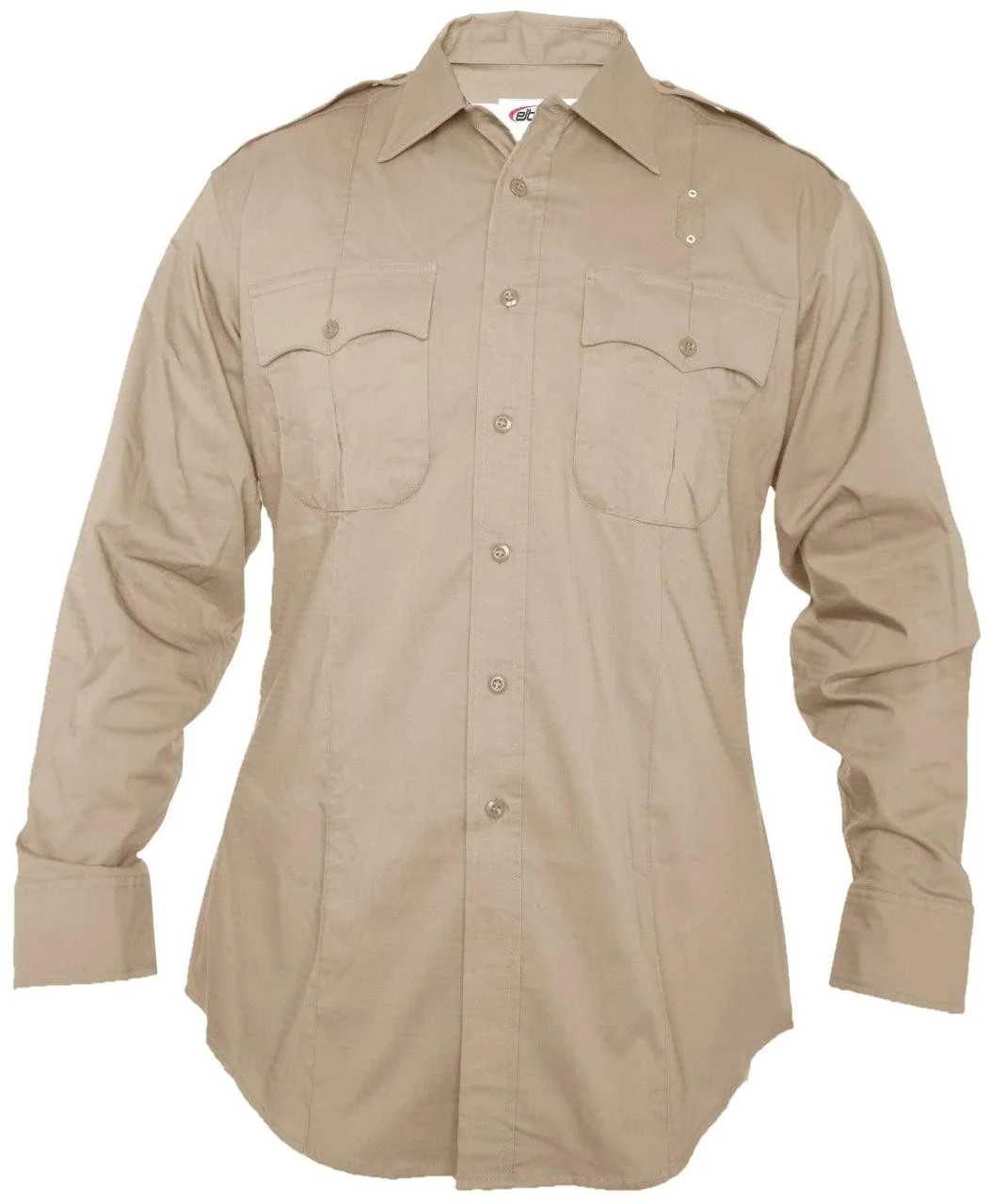 Elbeco Men's LASD Class B RipStop Tan Long Sleeve Uniform Shirt 1 Elbeco Men's LASD Class B RipStop Tan Long Sleeve Uniform Shirt