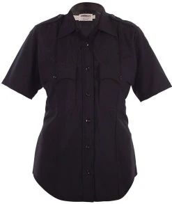 Elbeco Women's Distinction Plain Pocket Short Sleeve Shirt