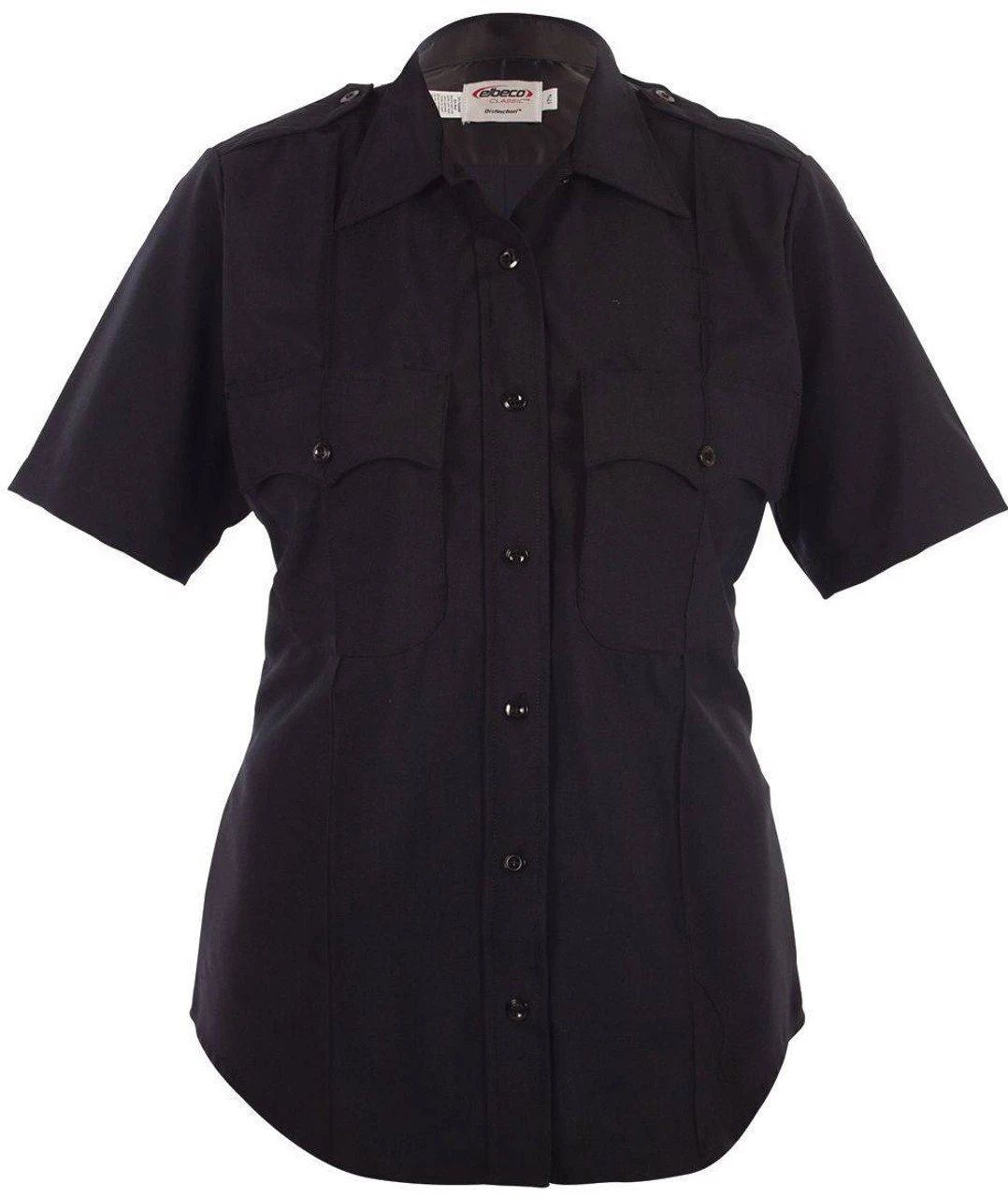 Elbeco Women's Distinction Plain Pocket Short Sleeve Shirt 1 Elbeco Women's Distinction Plain Pocket Short Sleeve Shirt