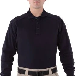 First Tactical Men's Cotton Long Sleeve Polo 111502