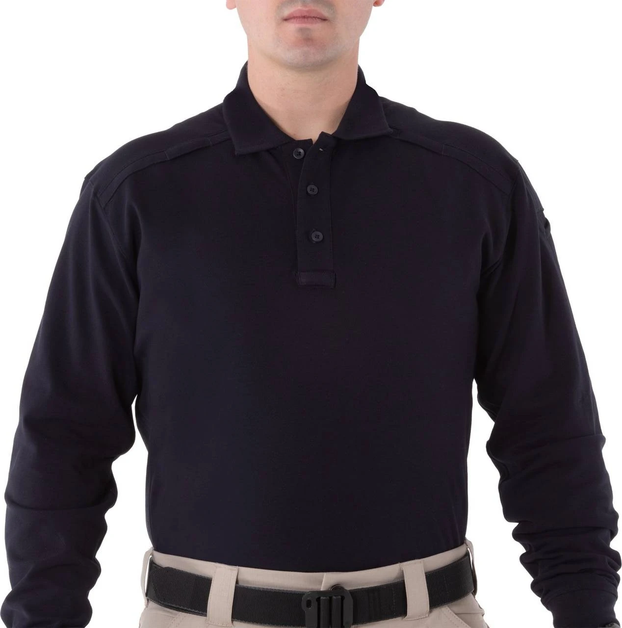 First Tactical Men's Cotton Long Sleeve Polo 111502 1 First Tactical Men's Cotton Long Sleeve Polo 111502