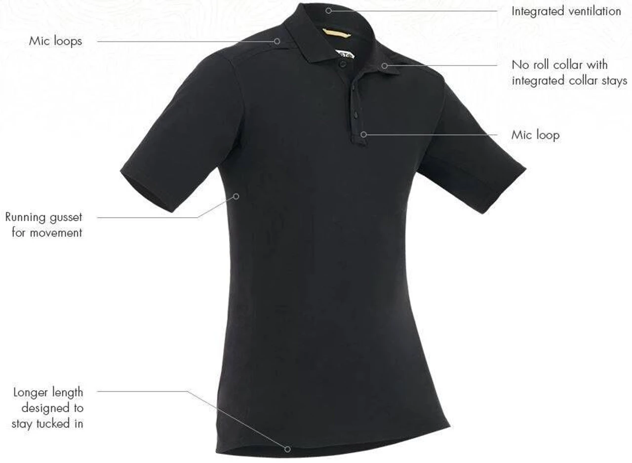 First Tactical Men's Cotton Short Sleeve Polo 112508 18 First Tactical Men's Cotton Short Sleeve Polo 112508 - Image 18