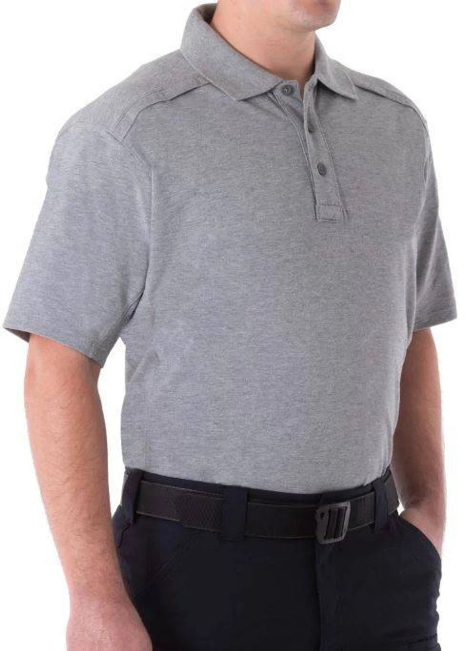 First Tactical Men's Cotton Short Sleeve Polo 112508 6 First Tactical Men's Cotton Short Sleeve Polo 112508 - Image 6
