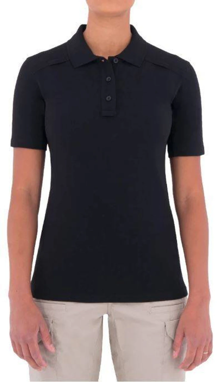 First Tactical Women's Cotton Short Sleeve Polo 122508 6 First Tactical Women's Cotton Short Sleeve Polo 122508 - Image 6