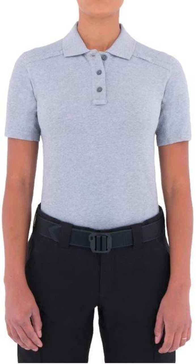First Tactical Women's Cotton Short Sleeve Polo 122508 2 First Tactical Women's Cotton Short Sleeve Polo 122508 - Image 2