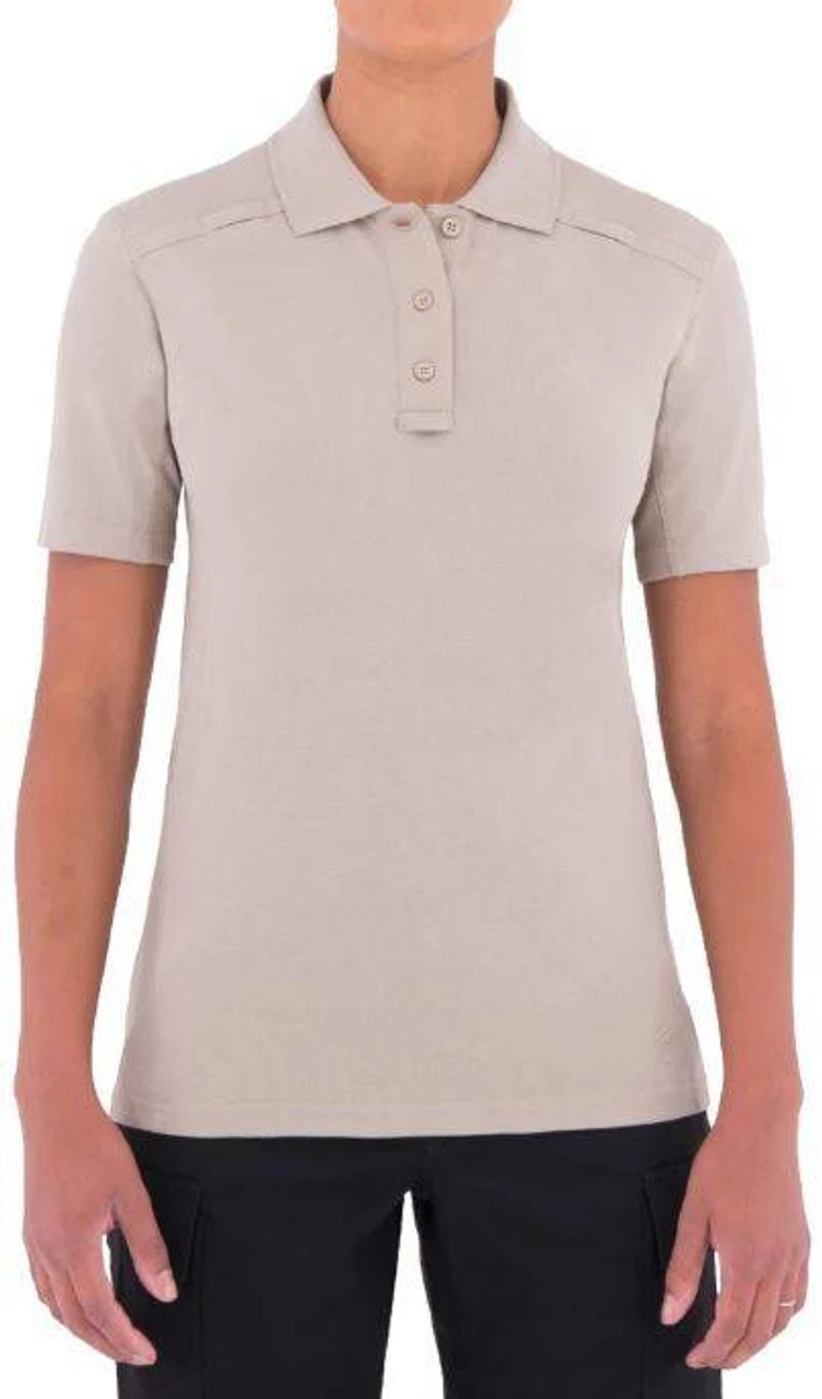 First Tactical Women's Cotton Short Sleeve Polo 122508 10 First Tactical Women's Cotton Short Sleeve Polo 122508 - Image 10