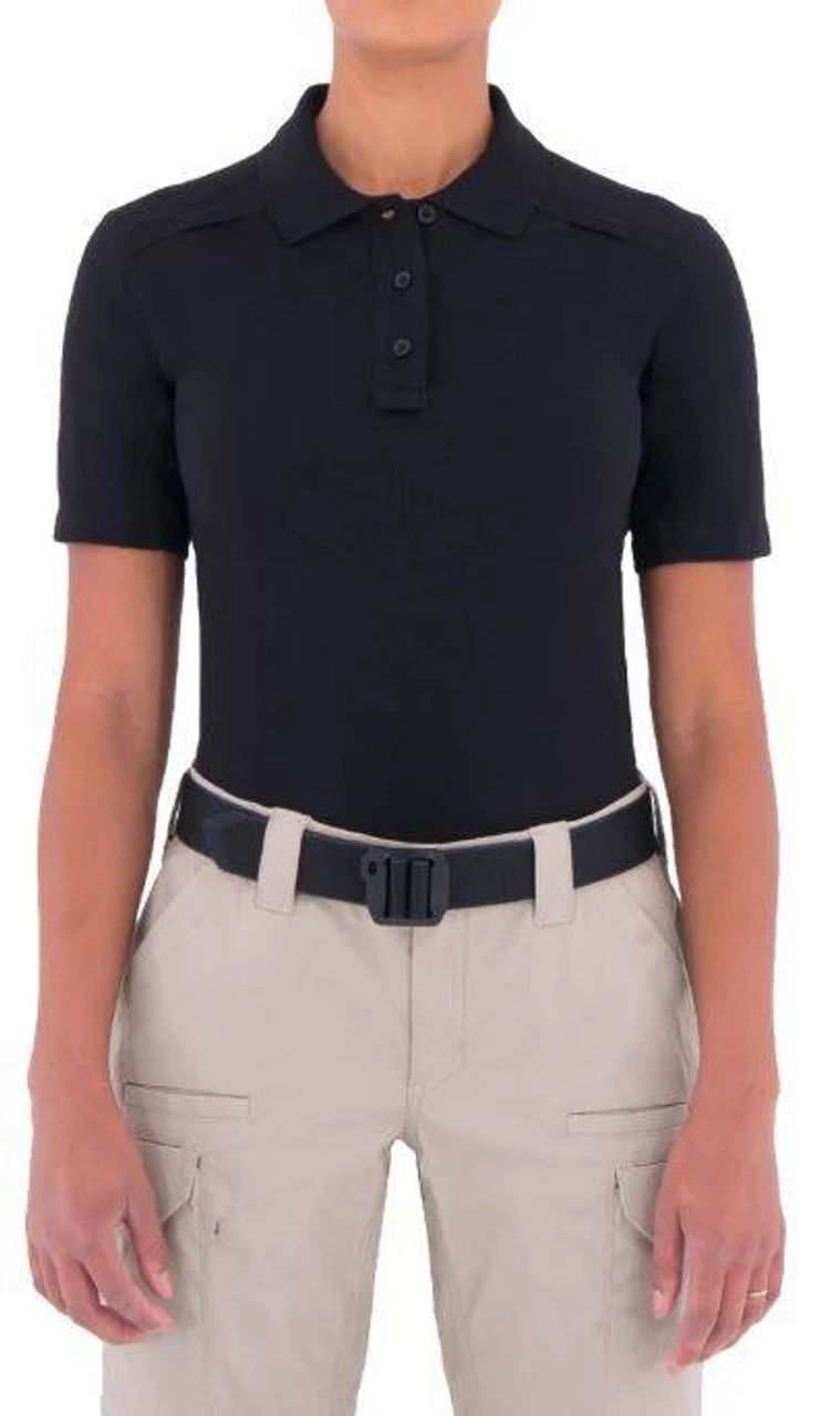 First Tactical Women's Cotton Short Sleeve Polo 122508 5 First Tactical Women's Cotton Short Sleeve Polo 122508 - Image 5