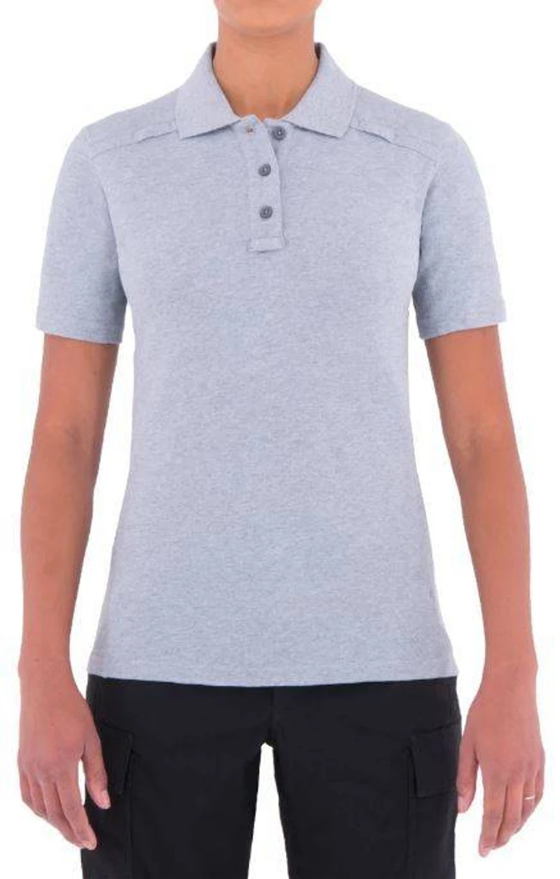 First Tactical Women's Cotton Short Sleeve Polo 122508 4 First Tactical Women's Cotton Short Sleeve Polo 122508 - Image 4