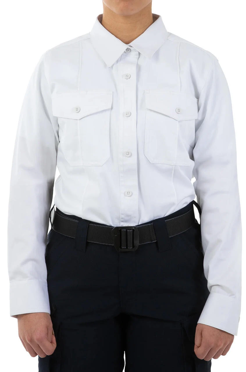 First Tactical Women's Cotton Station Long Sleeve Shirt 6 First Tactical Women's Cotton Station Long Sleeve Shirt - Image 6
