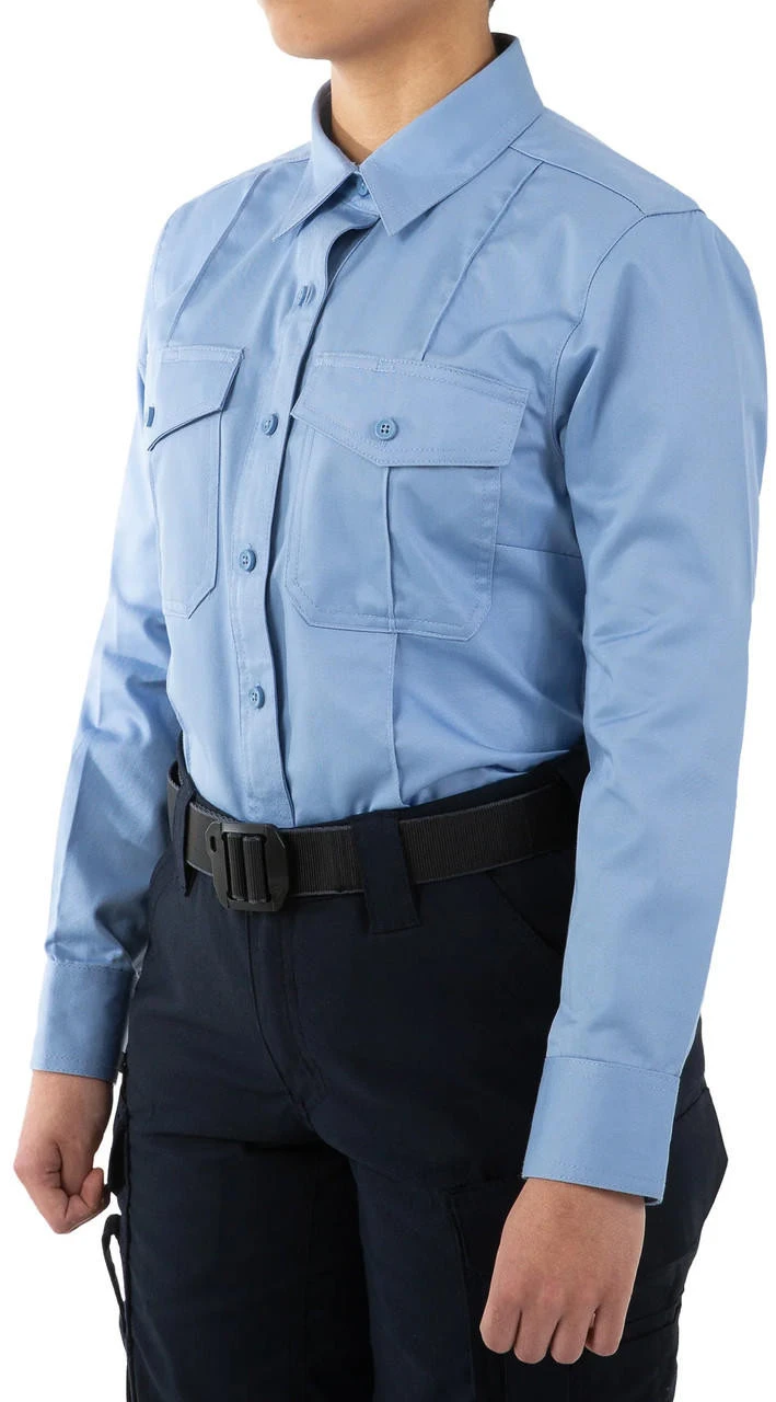 First Tactical Women's Cotton Station Long Sleeve Shirt 2 First Tactical Women's Cotton Station Long Sleeve Shirt - Image 2