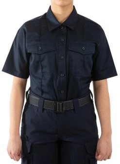 First Tactical Women's Cotton Station Short Sleeve Shirt -Tactical Clothing Shop first tactical womens cotton station short sleeve shirt 122008 48917.1691907052