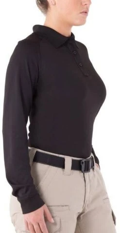 First Tactical Women's Performance Long Sleeve Polo 121503 -Tactical Clothing Shop first tactical womens performance long sleeve polo 121503 30717.1601503859