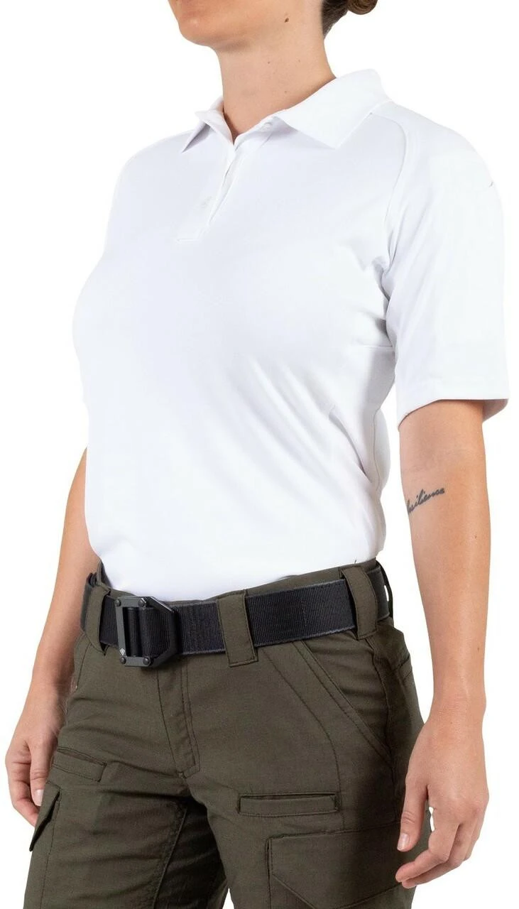 First Tactical Women's Performance Short Sleeve Polo 122509 2 First Tactical Women's Performance Short Sleeve Polo 122509 - Image 2