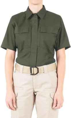 First Tactical Womens V2 BDU Short Sleeve Shirt 122009 -Tactical Clothing Shop first tactical womens v2 bdu short sleeve shirt 122009 122009 16338.1626501700