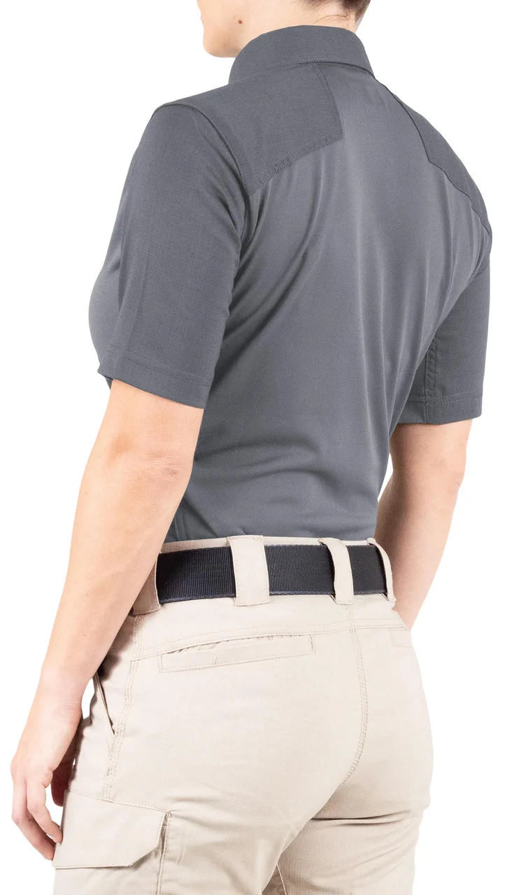 First Tactical Women's V2 Pro Performance Short Sleeve Polo Shirt 3 First Tactical Women's V2 Pro Performance Short Sleeve Polo Shirt - Image 3