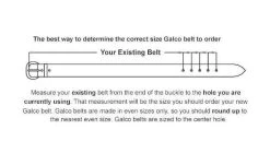 Galco SB3 1 1/2" Dress Holster Belt -Tactical Clothing Shop galco sb3 dress belt sb3 48976.1622224598