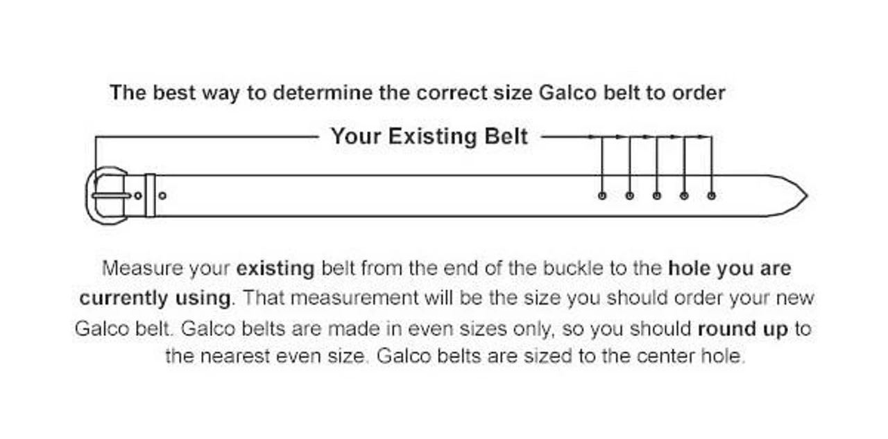 Galco SB5 1 3/4" Casual Holster Belt 4 Galco SB5 1 3/4" Casual Holster Belt - Image 4